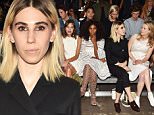 Mandatory Credit: Photo by Steve Eichner/WWD/REX Shutterstock (5074360w)\n Alexa Chung, Solange Knowles, Zosia Mamet, Maime Gummer and Kiernan Shipka in the front row\n Philip Lim show, Spring Summer 2016, New York Fashion Week, America - 14 Sep 2015\n \n